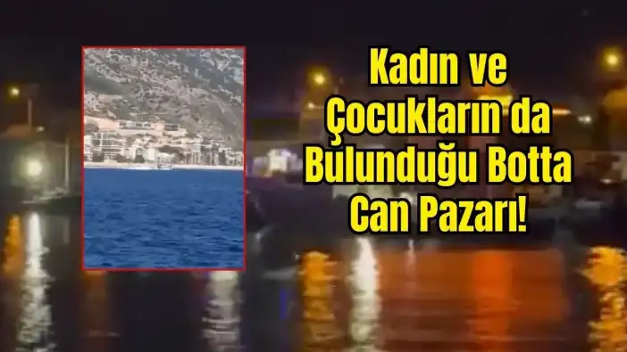 Demre Açıklarında Şafak Vakti Facia! Göçmen Botu Battı: 14 Ölü