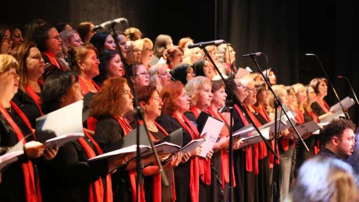 Kepez’de 8 Mart Senfonisi