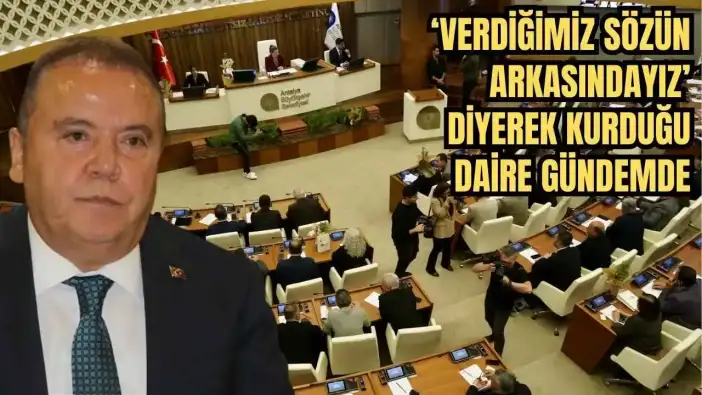 Antalya Büyükşehir'de Dikkat Çeken Teklif! Böcek’in Kurduğu Daire Başkanlığı Kaldırılıyor mu?