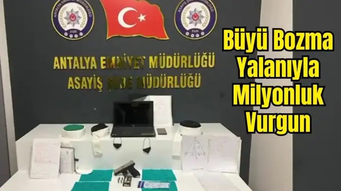 Antalya’da Sözde Hoca Tutuklandı: Tedavi Defteri Ortaya Çıktı