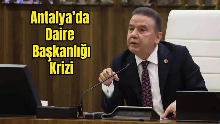 Antalya Büyükşehir'de Meclis Hamlesine Muhittin Böcek'ten Mektuplu Yanıt