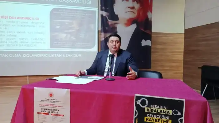 Kumluca Başsavcısı Gençleri Uyardı: IBAN Kiralama, Sazan Sarmalı