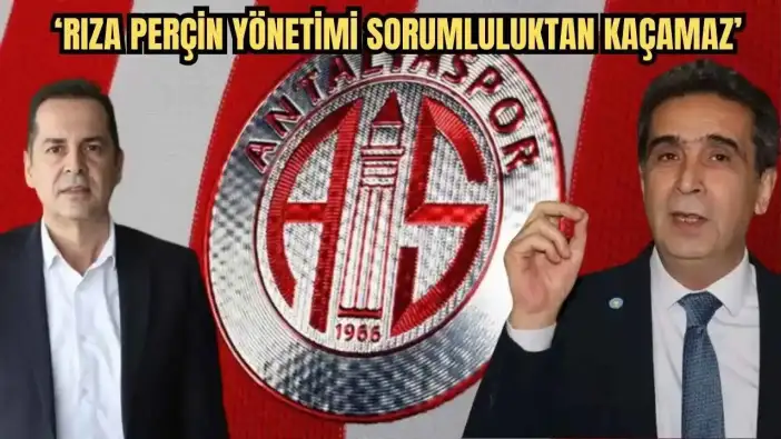 İYİ Partili Kaya Antalyaspor Yönetimini İstifaya Davet Etti!