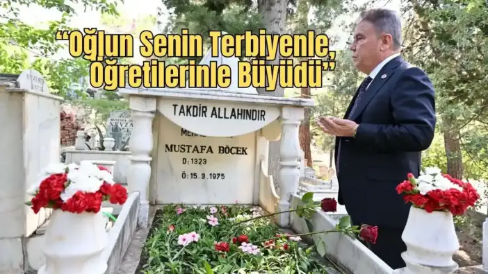 Muhittin Böcek, Cezaevinden Babasını Andı