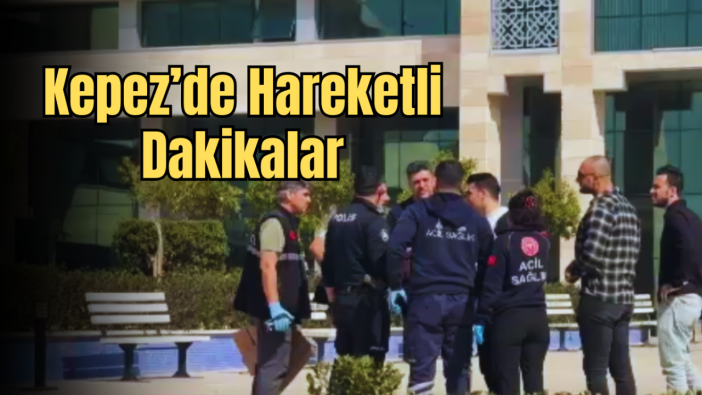 Kepez Kaymakamlığı'nda Silah Sesi Duyuldu