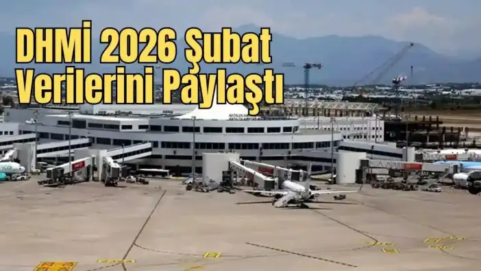 Antalya Havalimanı Şubatta 874 Bin Yolcu Ağırladı