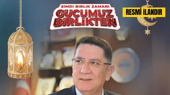 Antalya Esnaf ve Sanatkar Odaları Birliği Ramazan Bayramı Kutlama İlanı