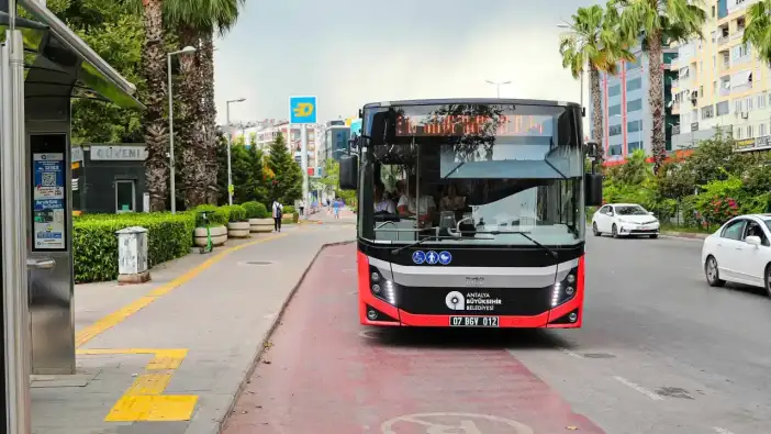 Antalya’da Ramazan Bayramı Boyunca Ulaşım Ücretsiz