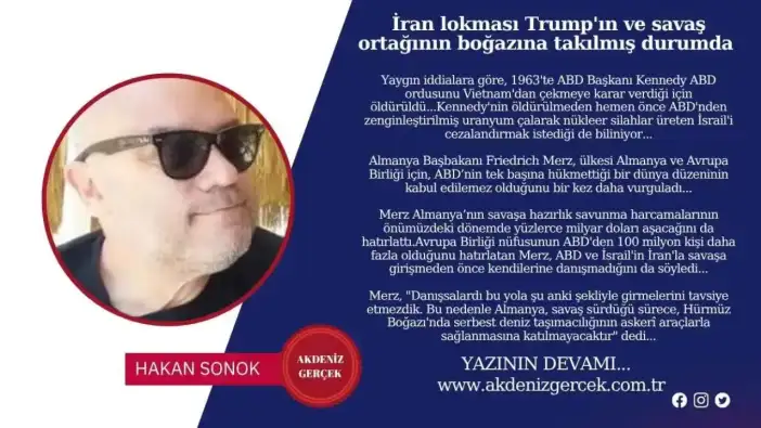 İran lokması Trump'ın ve savaş ortağının boğazına takılmış durumda