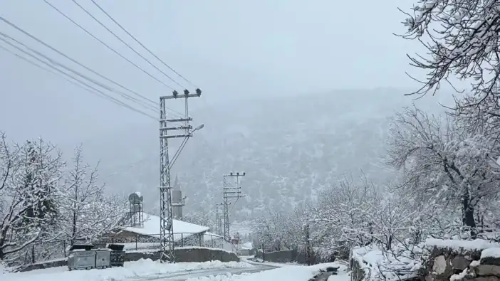 Bahar Beklerken Kış Geri Döndü: Adana Yaylalarına Kar Yağdı