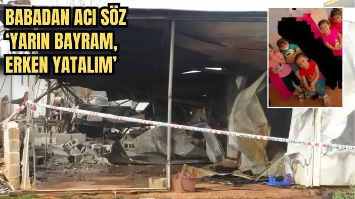 Antalya'da Yangında Hayatını Kaybeden 5'i Çocuk 6 Kişi Suriye'de Defnedilecek