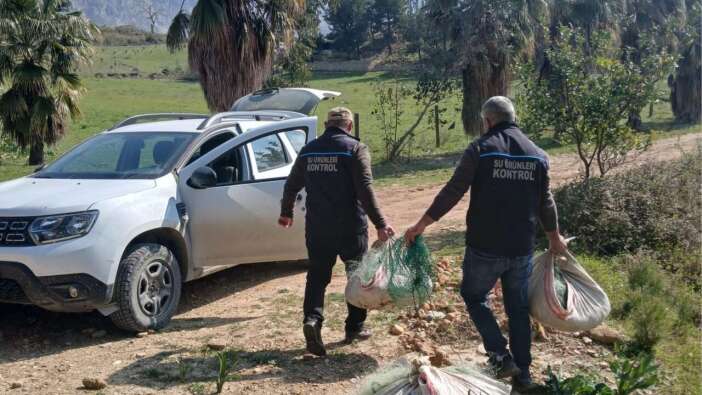 Manavgat ve Aksu'da Kaçak Avcılara Geçit Yok! Av Yasağını Dinlemeyenlere Ceza