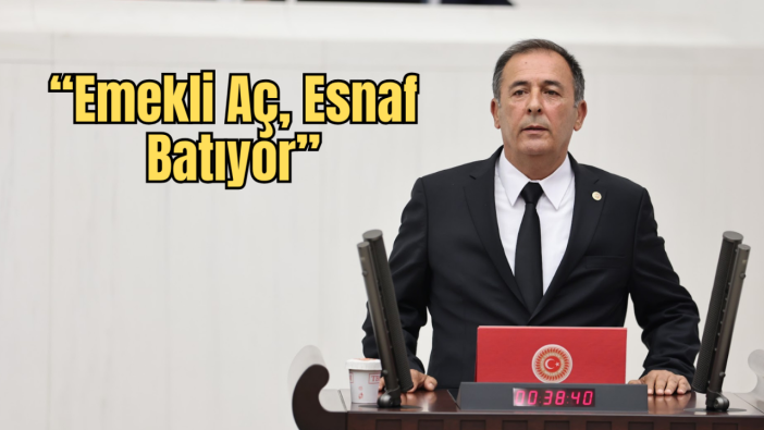 Milletvekili Erdem’den Meclis’te "Torba Yasa" Tepkisi