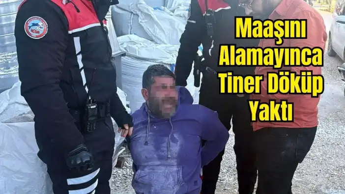 Muratpaşa'da Maaş Krizi: Gece Bekçisi İş Yerini Ateşe Verdi