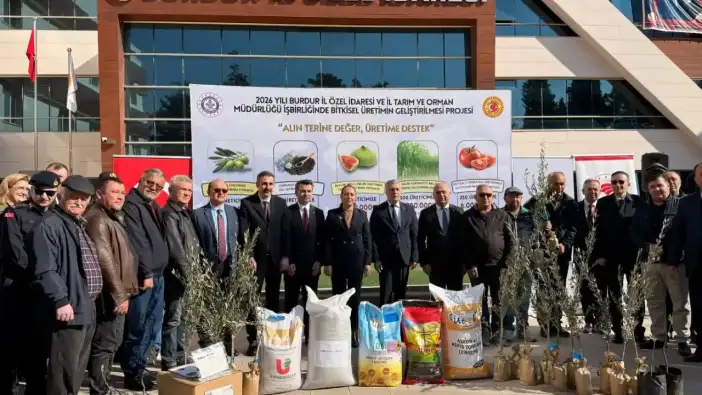 Burdur'da Tarıma 12 Milyonluk Destek