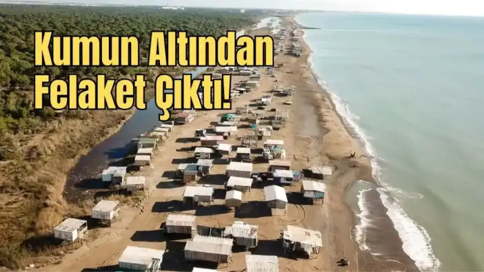 Antalya Kumköy Sahilindeki Kumun PH Dengesiyle Oynamışlar