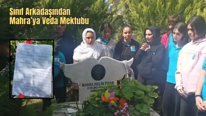 Antalya’da Mahra Melin Pınar İçin Hüzünlü Tören