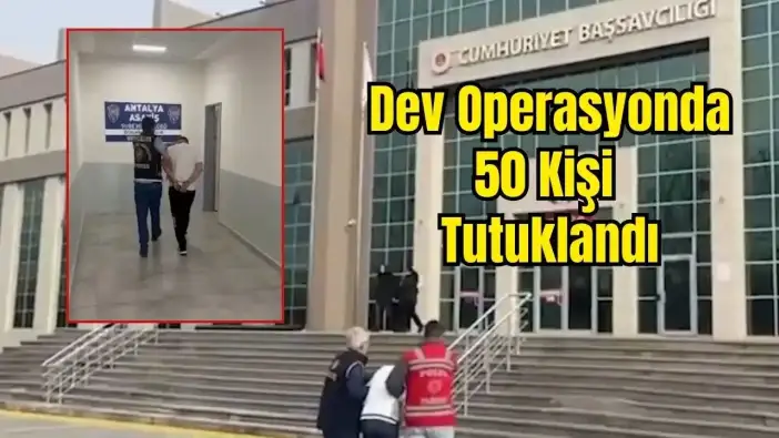 Antalya ve 7 İlde 810 Milyon Liralık Dev Vurgun İfşa Edildi