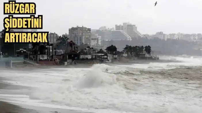 Antalya'da Şiddetli Yağış Sonrası Kaş-Finike Arasında Şiddetli Rüzgar Bekleniyor