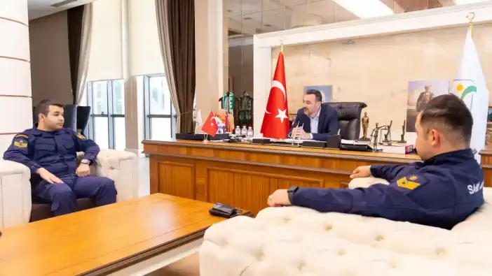 Manavgat’ta Turizm Öncesi Sahil Güvenlik Görüşmesi