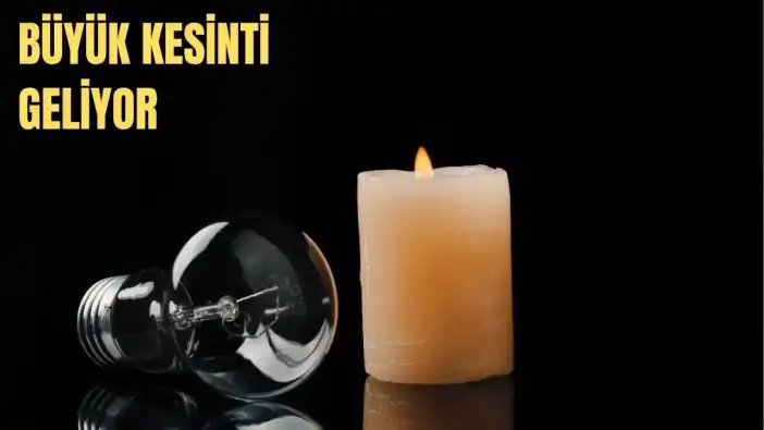 Antalya ve İlçeleri 3 Gün Karanlığa Gömülecek! 1-2-3 Nisan Elektrik Kesintileri