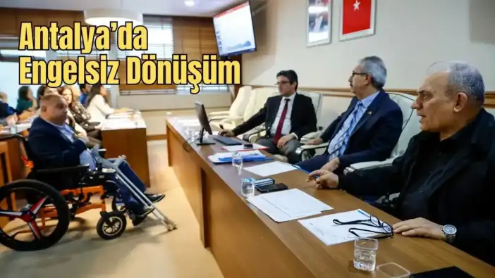 Antalya’da 19 İlçede Engelsiz Durak Hedefi