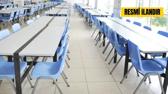 Kafeterya Yaptırılacak