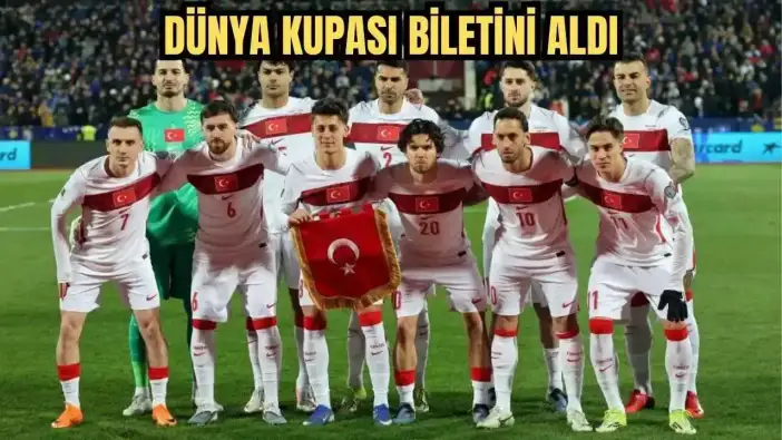 A Milliler Tarih Yazarak 24 Yıllık Hasreti Sonlandırdı! Dünya Kupası Biletini Aldı