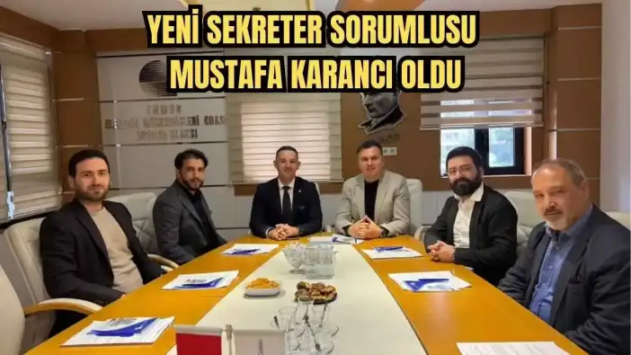 Antalya İKK'da Görev Değişimi Yaşandı! Sekreterlik EMO'dan JMO'ya Geçti