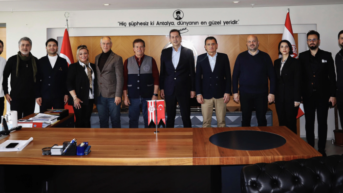 Antalyaspor’da KKTC Zirvesi! Perçin ve KKTC Heyeti Buluştu!