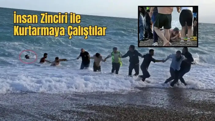 Konyaaltı Sahili'nde Dalgalara Kapılan Genç Yaşamını Kaybetti