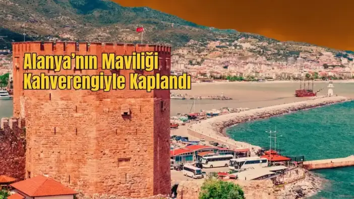 Doğu Antalya'yı Çöl Bulutu Yuttu