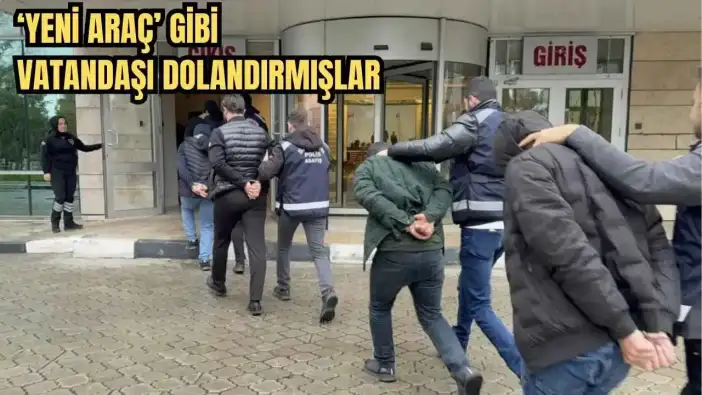 Antalya Dahil 13 İlde 50 Milyonluk Araç Vurgunu! 8 Şüpheli Tutuklandı