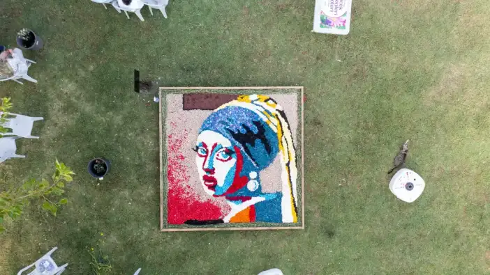 Muratpaşa'da Çiçekler Yarışacak, 10 Lise Tasarımlarını Hazırladı