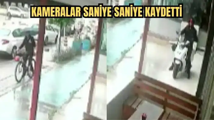Serik’te Pes Dedirten Hırsızlık! Çaldığı Bisikletle Gelip Motosikletle Kaçtı