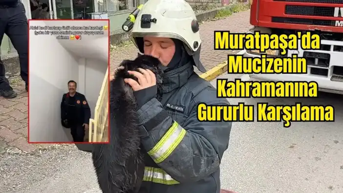 Antalya'da Kediyi Kalp Masajıyla Kurtardı, Evinde Böyle Karşılandı