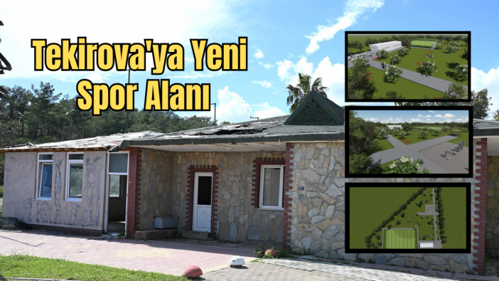 Kemer’den Gençlere Yatırım: Tekirova’ya Yeni Halı Saha Geliyor