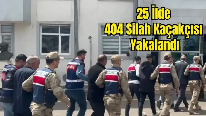 Kömür Sobalarından Briketlere: Antalya Dahil 25 İlde Kaçak Silah Operasyonu