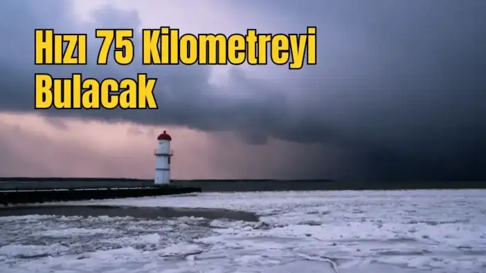 Kaş-Kumluca Hattında Fırtına Alarmı