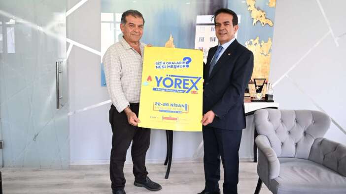 Akdeniz Gerçek'e ATB Başkanı Çandır'dan YÖREX Daveti