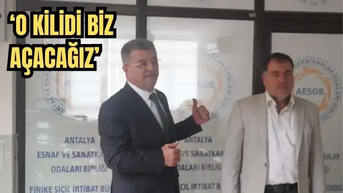 AESOB Başkanı Adlıhan Dere'den Hizmete Seçim Kilidi!