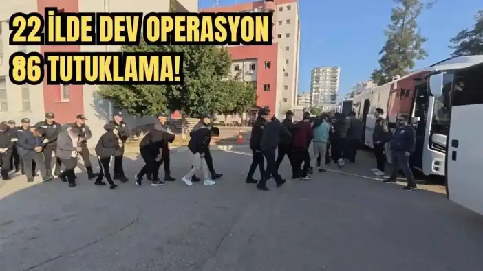 Antalya Dahil 22 İlde 25 Milyar TL'lik Yasa Dışı Bahis Operasyonu! 86 Tutuklama