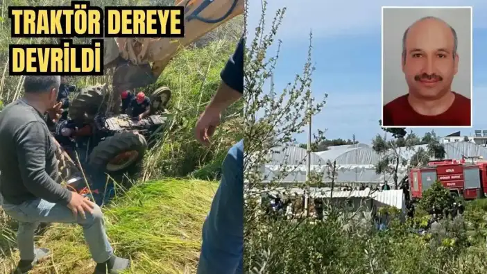 Aksu'da Çiftçi Traktörün Direksiyon Hakimiyetini Kaybetti! Canından Oldu