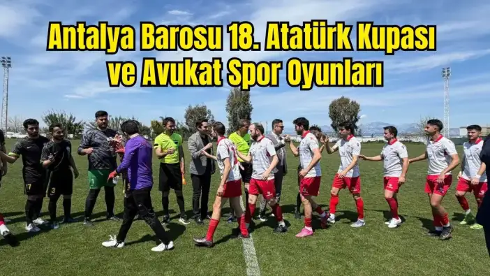 Avukatlar Cübbeyi Çıkardı, Formayı Giydi! Antalya Barosu'ndan Dev Spor Şöleni