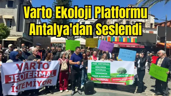 Antalya’dan Varto’ya JES Direnişi: "16 Köy Yaşanmaz Hale Gelecek"