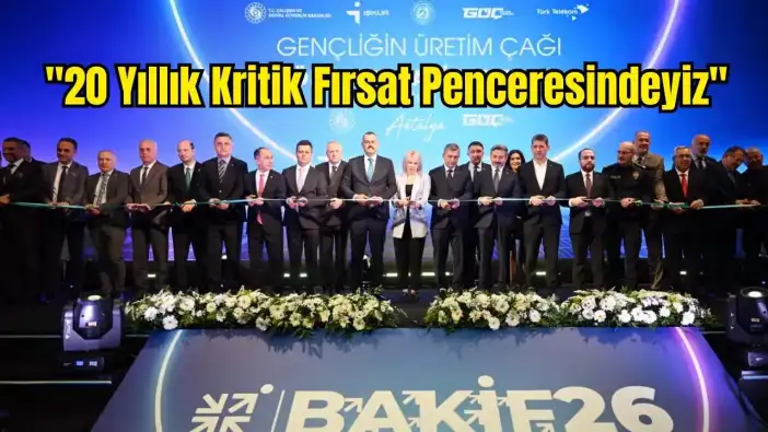 BAKİF26 Antalya’da Kapılarını Açtı: İstihdam Fuarı Gençleri Bekliyor