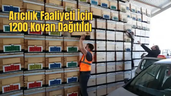 Antalya’daki Bal Üreticisine Destek Büyükşehirden Geldi