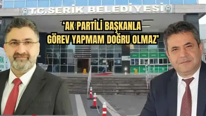 Serik Belediyesi'nde Başkan Kadir Kumbul’un CHP'den İstifası Sonrası İlk İstifa Geldi
