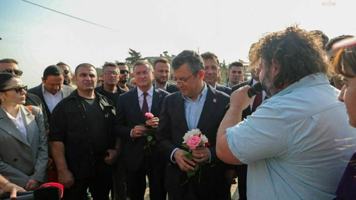 Özgür Özel: Zeytinlikleri için direnen Hataylıları ziyaret etti