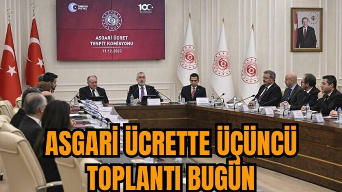 Asgari ücret son dakika! 2024 asgari ücret zammı ve refah payında! Toplantı başladı